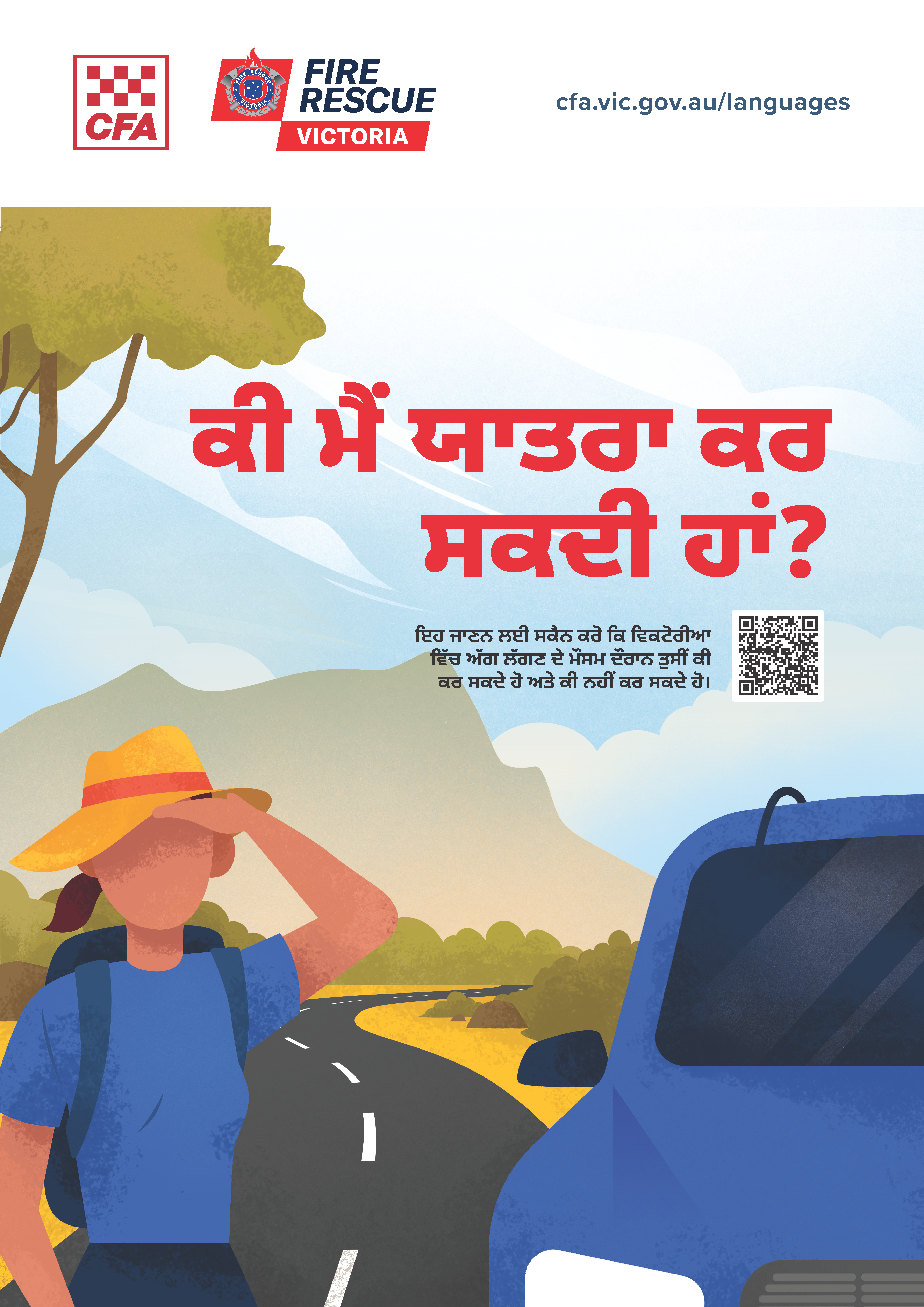 CICI Travel poster Punjabi